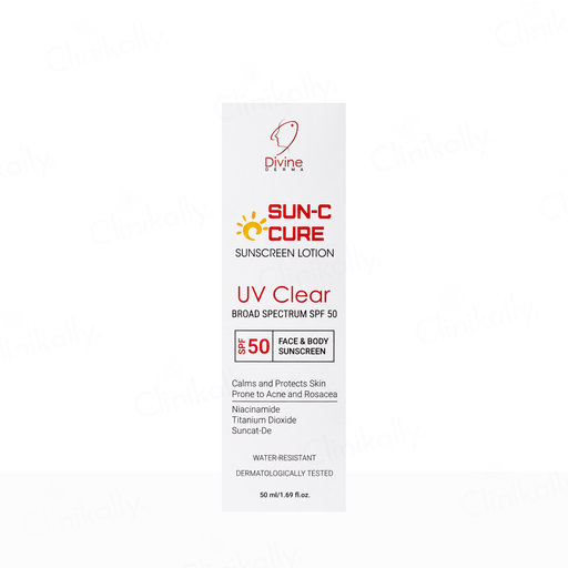 Sun-C Cure Face & Body Sunscreen Lotion SPF 50